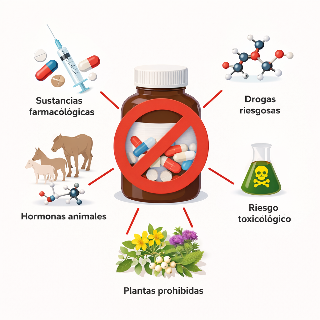 ingredientes prohibidos